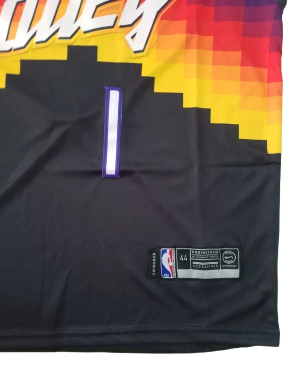 MFNBA (104) NBA Phoenix Suns Booker #1 jersey