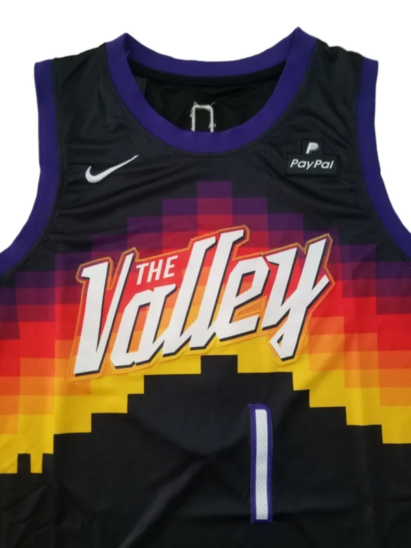 MFNBA (105) NBA Phoenix Suns Booker #1 jersey