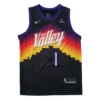 MFNBA (106) NBA Phoenix Suns Booker #1 jersey