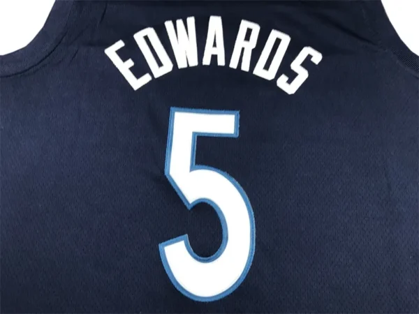 MFNBA (111) NBA Minnesota Timberwolves Edwards #5 jersey