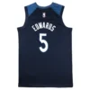 MFNBA (112) NBA Minnesota Timberwolves Edwards #5 jersey