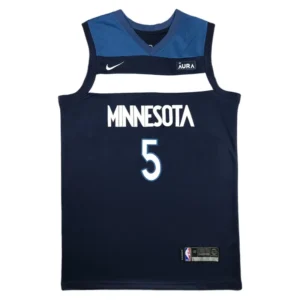 MFNBA (114) NBA Minnesota Timberwolves Edwards #5 jersey