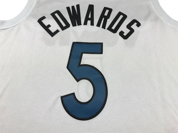 MFNBA (115) NBA Minnesota Timberwolves Edwards #5 jersey