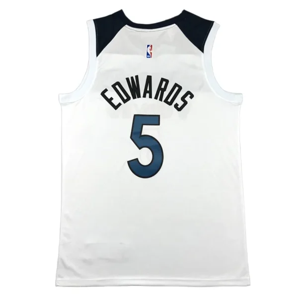 MFNBA (116) NBA Minnesota Timberwolves Edwards #5 jersey