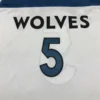 MFNBA (117) NBA Minnesota Timberwolves Edwards #5 jersey