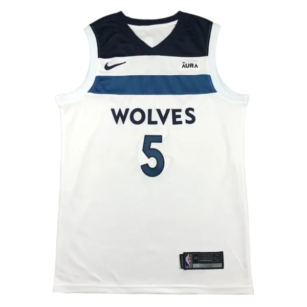 MFNBA (118) NBA Minnesota Timberwolves Edwards #5 jersey