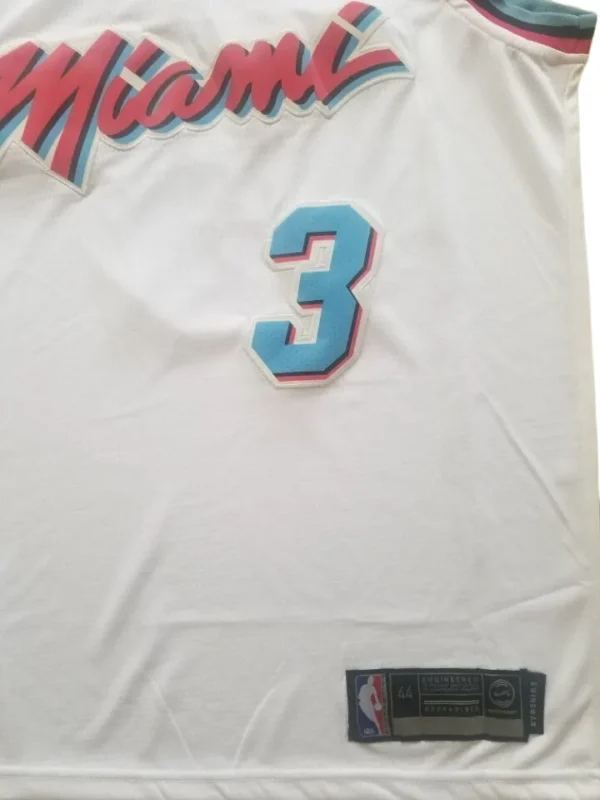 MFNBA (125) NBA Miami Heat Wade #3 jersey
