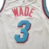 MFNBA (127) NBA Miami Heat Wade #3 jersey