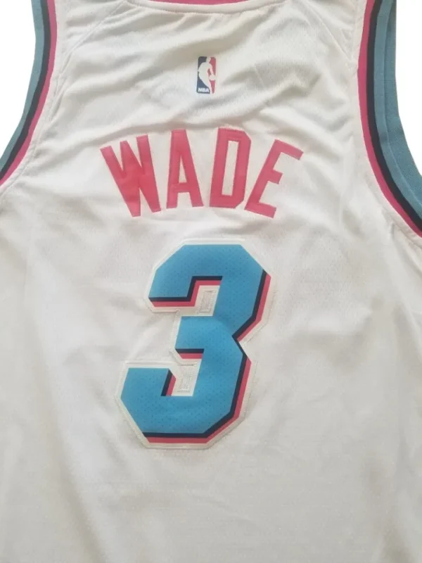MFNBA (127) NBA Miami Heat Wade #3 jersey