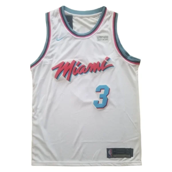 MFNBA (128) NBA Miami Heat Wade #3 jersey