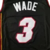 MFNBA (129) NBA Miami Heat Wade #3 jersey