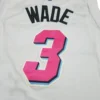MFNBA (134) NBA Miami Heat Wade #3 jersey