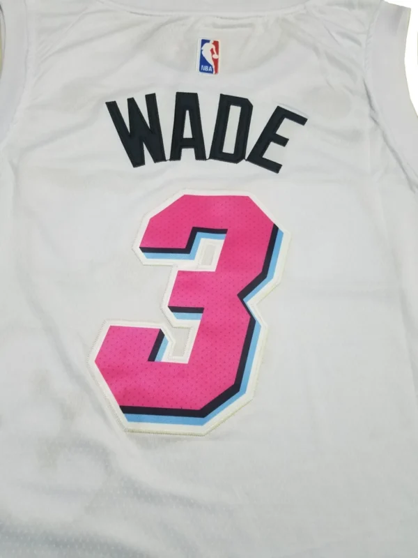 MFNBA (134) NBA Miami Heat Wade #3 jersey