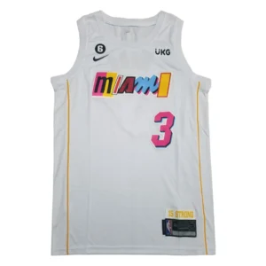 MFNBA (137) NBA Miami Heat Wade #3 jersey
