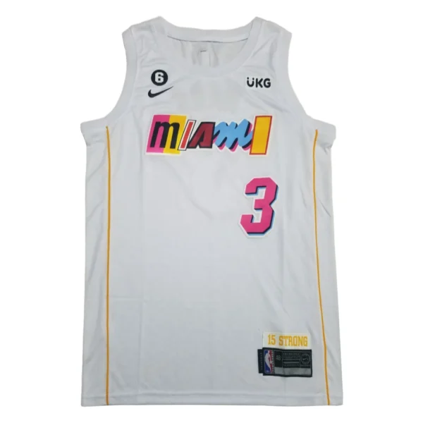 MFNBA (137) NBA Miami Heat Wade #3 jersey