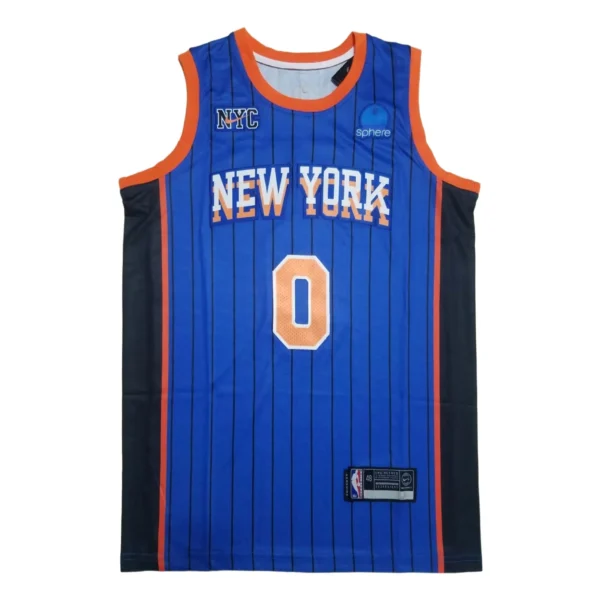 NBA New York Knicks DiVincenzo #0 jersey