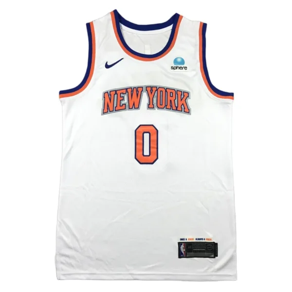 MFNBA (163) NBA New York Knicks DiVincenzo #0 jersey