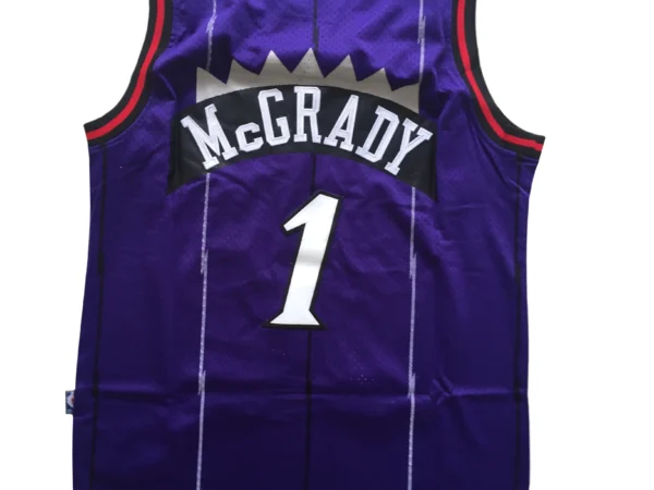 MFNBA (164) Retro NBA Toronto Raptors McGrady #1 jersey