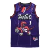 MFNBA (168) Retro NBA Toronto Raptors McGrady #1 jersey