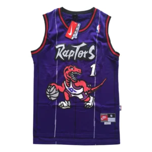 MFNBA (168) Retro NBA Toronto Raptors McGrady #1 jersey