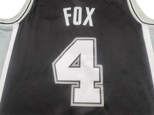 MFNBA (170) NBA San Antonio Spurs Fox #4 jersey
