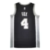 MFNBA (171) NBA San Antonio Spurs Fox #4 jersey