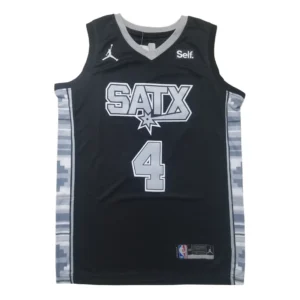 MFNBA (174) NBA San Antonio Spurs Fox #4 jersey