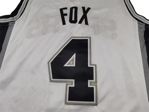 MFNBA (175) NBA San Antonio Spurs Fox #4 jersey