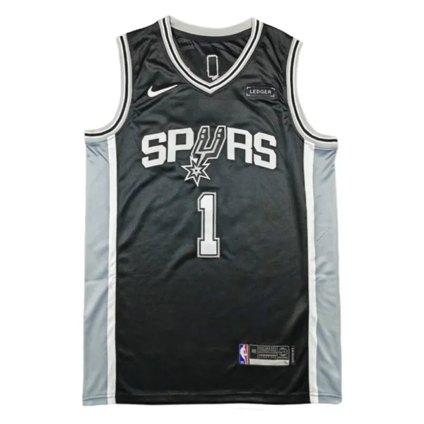 MFNBA (182) NBA San Antonio Spurs Wembanyama #1 jersey