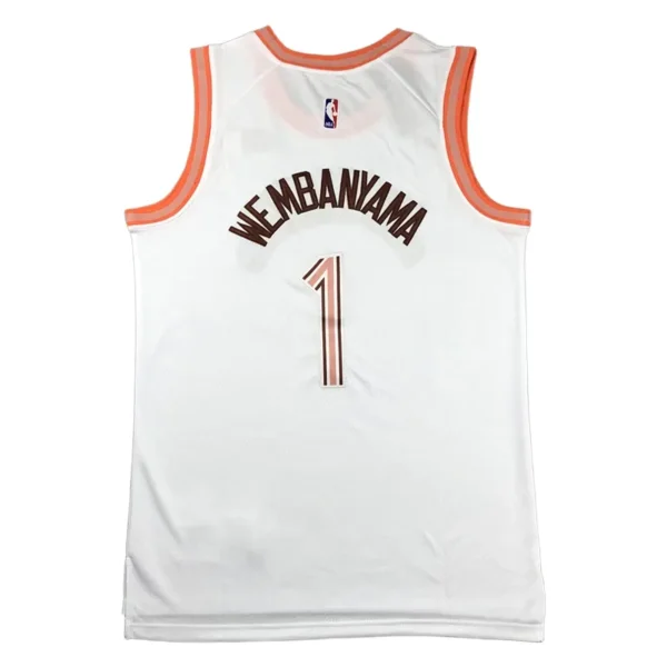 MFNBA (184) NBA San Antonio Spurs Wembanyama #1 jersey