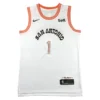 MFNBA (186) NBA San Antonio Spurs Wembanyama #1 jersey