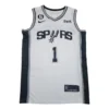 MFNBA (190) NBA San Antonio Spurs Wembanyama #1 jersey