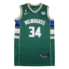 MFNBA (20) NBA Milwaukee Bucks Antetokounmpo #34 Green jersey