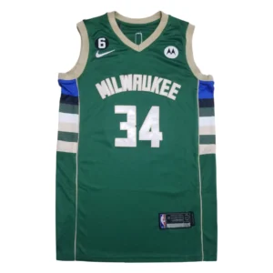MFNBA (20) NBA Milwaukee Bucks Antetokounmpo #34 Green jersey