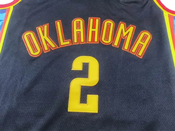 MFNBA (202) NBA Oklahoma City Thunder Gilgeous-Alexander #2 jersey