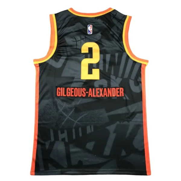 MFNBA (205) NBA Oklahoma City Thunder Gilgeous-Alexander #2 jersey