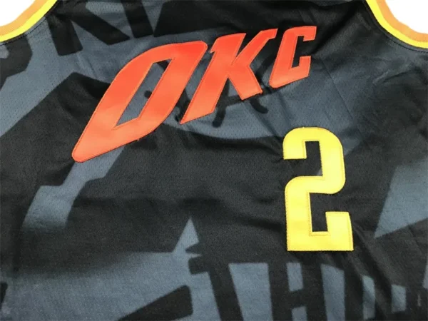 MFNBA (206) NBA Oklahoma City Thunder Gilgeous-Alexander #2 jersey