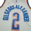 MFNBA (208) NBA Oklahoma City Thunder Gilgeous-Alexander #2 jersey