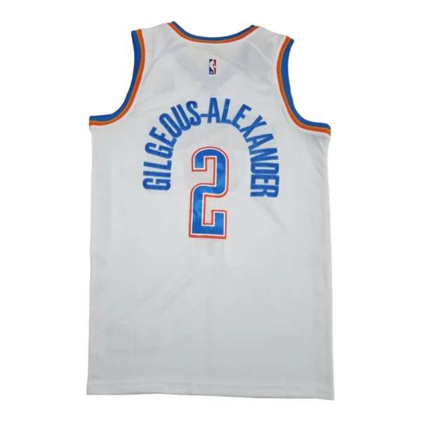 MFNBA (209) NBA Oklahoma City Thunder Gilgeous-Alexander #2 jersey