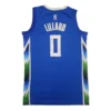 MFNBA (21) NBA Milwaukee Bucks Lillard #0 Blue jersey