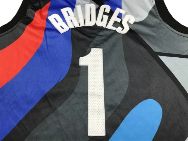 MFNBA (257) NBA Brooklyn Nets Bridges #1 jersey