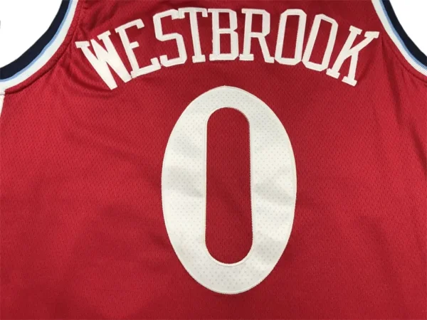 MFNBA (278) NBA Los Angeles Clippers Westbrook #0 Jersey