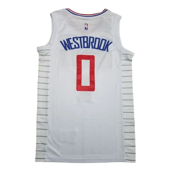 MFNBA (286) NBA Los Angeles Clippers Westbrook #0 Jersey
