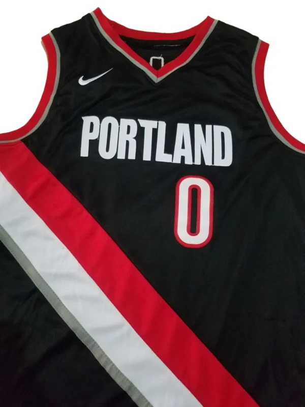 NBA Portland Trail Blazers Lillard #0 Jersey