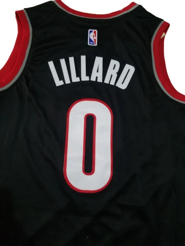 NBA Portland Trail Blazers Lillard #0 Jersey