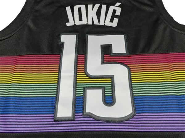 MFNBA (324) NBA Denver Nuggets Jokic #15 Jersey