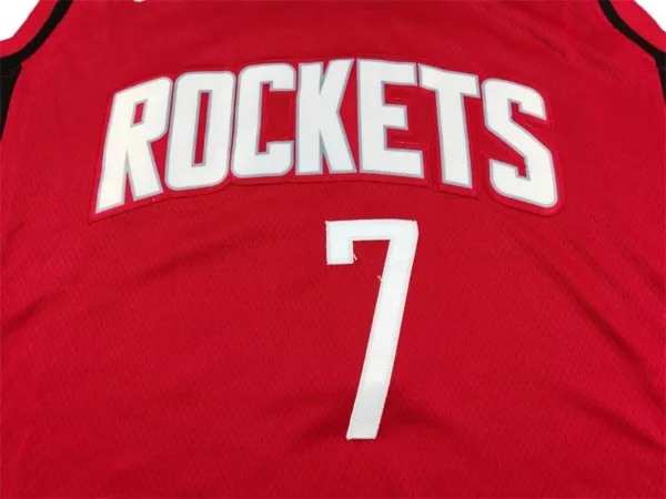 NBA Houston Rockets Durant #7 Jersey