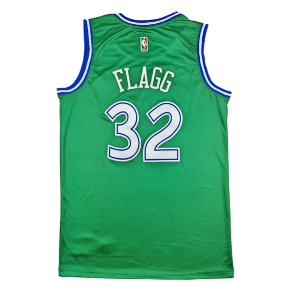NBA Dallas Mavericks Flagg #32 Green jersey