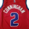 MFNBA (364) NBA Detroit Pistons Cunningham #2 Jersey