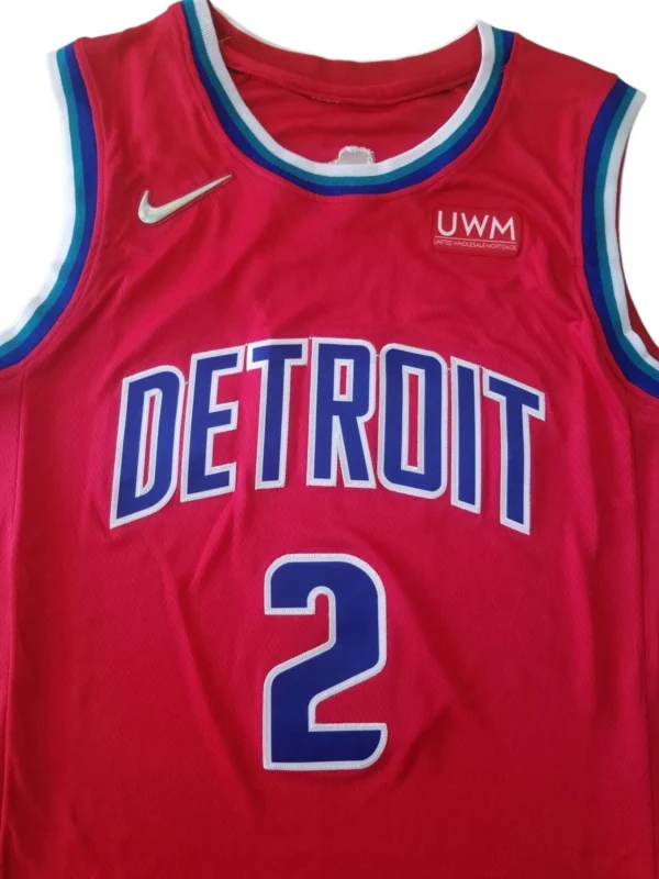 MFNBA (367) NBA Detroit Pistons Cunningham #2 Jersey
